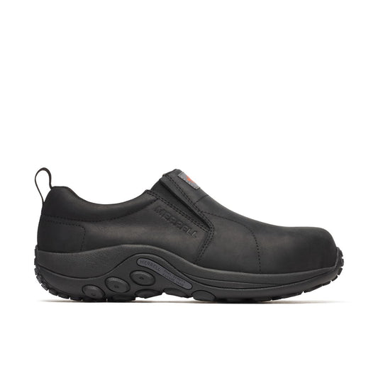 Men - Jungle Moc Leather Hi-Vis Carbon Fiber Low Wide Width - Slip Ons